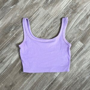 plain purple tank top